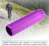X AUTOHAUX Pair Aluminum Alloy Rear Foot Pegs, Universal Purple Footrests for BMX MTB Bike Fit 3/8 Inch Axles