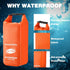 Waterproof First Aid Kit Roll Top Emergency Kit for Fishing, Kayaking, Boating, Camping