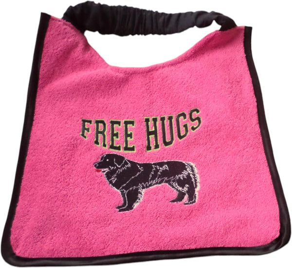 Ultimate Newfoundland Drooling Bib: Waterproof, Customizable, Stylish, Chic Fashion - pups to
