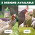 Omlet 300g 2 Pendant Peck Toy | Interactive Slow-Feed Chicken Treat Dispenser | Boredom Busting Enrichment for Hens |