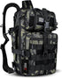 Tactical Backpack Medium EDC DayPack, Military Molle Outdoor Rucksack for Fishing Hunting Camping