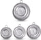 Fishing Weights Disc Sinkers, Coin Sinkers Saltwater Surf Catfishing Gear Tackle 8oz 6oz 5oz 4oz 3oz 2oz 1oz