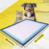28 34 TidyFriend Puppy Pad Holder Tray Fits for x Pee Pads with Corner Lock Holes, Raised Edges, Non-Spill, Easy