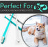 H&H Pets Dog Toothbrush Dual Headed Design for Small & Large Dogs, Available in 4 or 8 Counts Pack