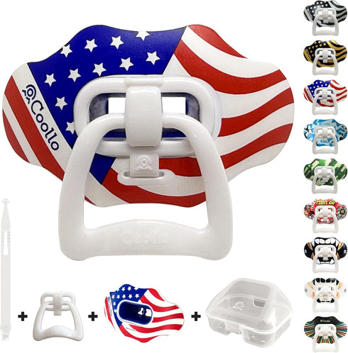 Football Mouth Guard Lip Guard 2-in-1 Transformer Pacifier Football Sports Lip Protector