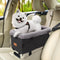 BurgeonNest Center Console Dog Car Seat for Small Dogs up to 9lbs