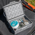 YakAttack TracPak Stackable Fishing Gear Storage Box, Single Box in Battleship Grey (SSO-1003-BG) for Kayak