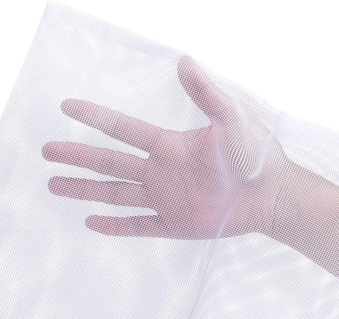 Large Aquarium Filter Bags - Reusable Mesh Bags with Plastic Zipper (11.5 x 15.5 inch, 6 Pack)