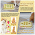 3 KADTC Cat Enrichment Toys, Ways to Play, Large Size, Track Balls & Peek-and-Play Box, Cat Puzzle Feeder Toy, Slow