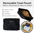 Pup Culture Cross Body Dog Training Treat Pouch: Removable Treat Pouch with Poop Bag Dispenser, Pink