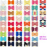 Yxiang 100PCS Dog Bows, Cute Dog Hair Bows Yorkie Puppy Bows with Rubber Band Pet Grooming Bows Colored Polka Dot Dog Hair Accessories for Small Dog - 50 Pairs