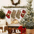 Tactical Christmas Stocking - MOLLE Webbing with Flag Patch, Zip Pocket, Gift for Veterans and Outdoorsy People