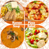 15oz 9 Dried Ramen Toppings Mixed Dehydrated Tofu & Vegetable with Mushrooms, Carrots & Cabbage, Freeze-Dried Veggies