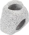 LALAFINA Aquarium Fish Tank Hideout Cave Ceramic Shelter Ornament Grey Shrimp Breeding
