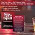 120 Valentines Gift for Couples, Gift for Him Sip & Spill Couples Card Game, Fun Dares & Conversation Cards with Metal