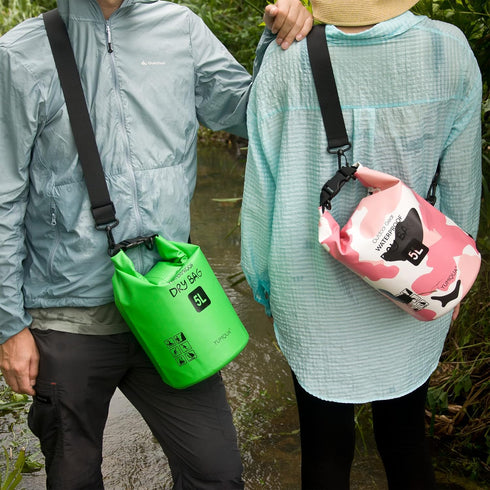 Waterproof Dry Bag Backpack, 5L/10L/20L/30L/40L, Roll Top Floating Storage Bags for Kayaking, Boating, Swimming, Hiking