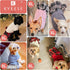 KYEESE Dog Sweater, Warm Pullover Pet Coats with Bowtie for Small Dogs in Cold Weather (Thick Knitwear)