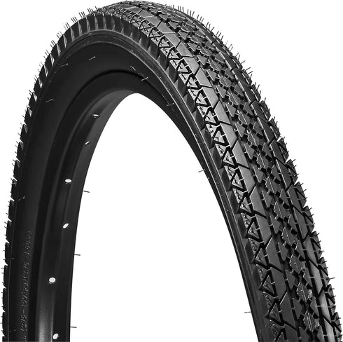 Schwinn Replacement Bike Tire, Cruiser Hybrid Bicycle Tires, Smooth Tread, Black with Kevlar Bead