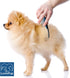 Dog Comb Set for Grooming, 2 Pack, Pet Grooming Comb with Stainless Steel Teeth, Comfort Grip Handle, Dog Grooming Supplies, Large Pet Comb and Small Pet Comb Included