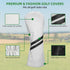 Golf Club Head Covers Set, 4pcs or 1pc Golf Accessories for Woods and Driver Fairway Hybrids