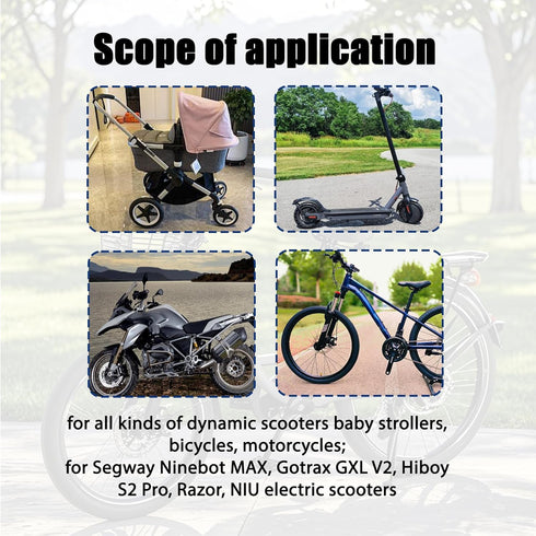 Ziyuan 0.73in-2.11in Universal Hanger Hook for Electric Scooter,Electric Scooter Accessories,Adjustable Hook