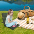 Yeory Folding Beach Chair - Breathable, Stable, Portable with Sponge Filling & Mesh Pocket - Lightweight, Soft, Sturdy