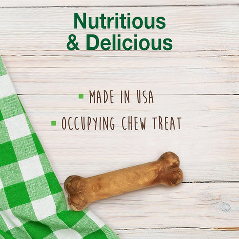 Nylabone Healthy Edibles Natural Puppy Chews, Long Lasting Treats for Puppies, Lamb & Apple Flavor