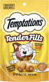 Temptations Tender Fills Roasted Chicken Flavor Crunchy & Soft Cat Treats, 2.1 oz. Pouch, Pack of 12