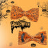Halloween Dog Collar with Bow, Cute Pumpkin Gift Collar for X-Small Puppies