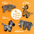 Spunky pup Tough Plush Toy Elephant