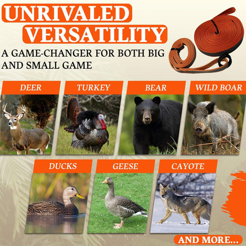 MULTUS Deer Drag Harness, Quick and Easy Hunting Gear for Deer Hunters