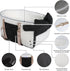 15 Lb Dog Car Seat for Small Dogs Adjustable Portable Center Console Dog Car Seat Removable Cat Booster Cars Seats
