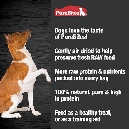 PureBites Chicken Jerky Dog Treats - 1 Ingredient, Made in Canada, 21.1oz