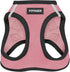 Voyager Step-In Air Dog Harness - All Weather Mesh, Reflective, No Pull for Small, Medium Dogs, Cats - Pink/Black Trim,