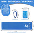 6 Pack 47x12 Inch CSITE Cooling Towels for Neck and Face - Ice Cold Microfiber Towels, Soft & Breathable Cooling Towel