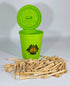 Trash Talk Golf Tees - Pack of 50 Bamboo 2 3/4" Golf Tees with Funny Messages