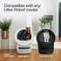 25 Pack 9-11 Litter-Robot Waste Drawer Liners by Whisker, - Litter Box Liners, Custom Fit for Litter-Robot, Gallons