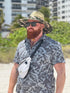 Printed Pattern Straw Sun Hat
