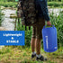 TOMSHOO Dry Bag 3-Pack/5-Pack, Lightweight Waterproof Roll Top Sack Set for Hiking, Fishing, Camping, Boating