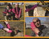 Dingo Gear Tug Toy for Dog Training - Agility Tug of War French Linen Dog Bumper with Handle, 11" Pink S00309