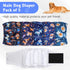 5 Pack Dog Diapers Male, High Absorbing Dog Wraps, Belly Bands for Male Dogs with Incontinence or Frequent Urination