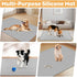 40"x28" Pee Pad Holder for Dogs Puppy Pad Holder Silicone Pee Tray for Dog Training Floor Protection Raised Edge Dog