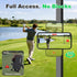 HGJMMX N52 360 12-17 Golf Cart Phone Holder, Magnetic Golf Phone Mount with Strong Magnets, Adjustable All-Metal Heavy