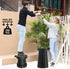 600lbs ALEVMOOM Upgraded Telescoping Collapsible Stool with Cushion, Folding Stool with Printing Portable Retractable