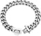 Dog Chain Collar Walking Metal Collar with Secure Buckle, Cuban Link for Medium Dogs (19MM, 17")