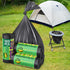 120 Portable Camping Toilet Bags, 8 Gallon Emergency Camp Potty Poop Bags