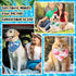 72 Pack Summer Reginary Bandanas - Triangle Scarf Bibs for Dogs - Adjustable Dog Bandana for Pet Costume Accessories
