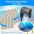 12PCS Ammonia Reducer Filter Pads for Aqueon Filter 10, Replacement Cartridges for Fish Tank