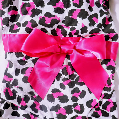 Medium Large Dog Recovery Suit for Surgery, Neuter Spay Onesie for Shedding, Licking Wound Alternative, Leopard Print