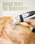 Set oneisall Dog Shaver Clippers Low Noise Rechargeable Cordless Electric Quiet Hair Clippers for Dogs Cats Pets